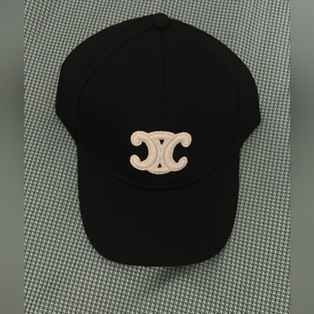 Black Celine Cap
